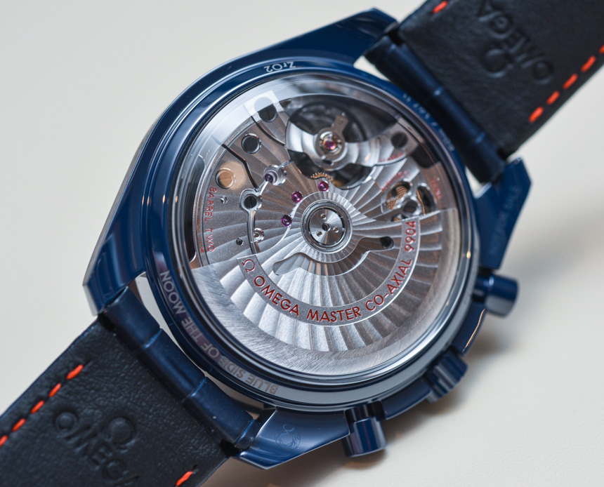 歐米茄超霸系列'月之藍面' 藍色陶瓷表殼月相腕表