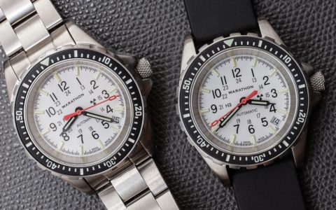 動手操作：馬拉松 36 毫米北極 MSAR 自動 WW194026 手表