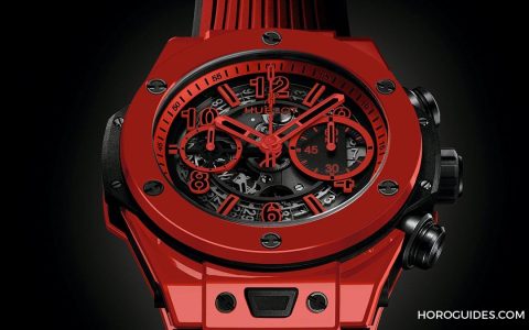 HUBLOT宇舶的陶瓷新境界高硬度的鮮艷魔力紅