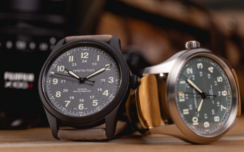 推出全新漢密爾頓卡其野戰(zhàn)系列鈦金屬自動腕表，演繹經(jīng)典設(shè)計