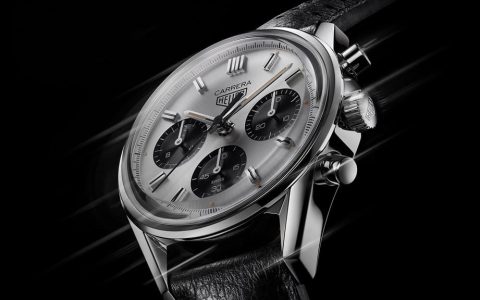 泰格豪雅經典賽車表Carrera 60周年復刻表以傳奇熊貓面型號2447 SN為靈感