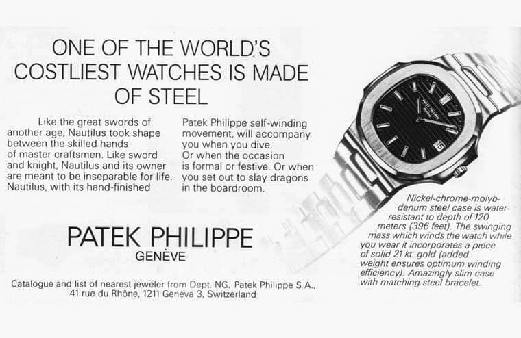 百達翡麗當年為何會用“Nautilus”來命名金鷹這款豪華運動表？