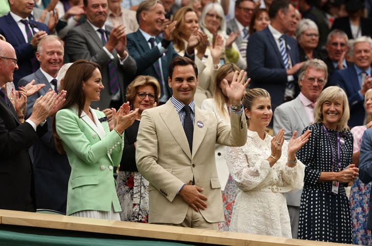 費德勒溫網接受表揚老婆的勞力士意外搶走天王風采