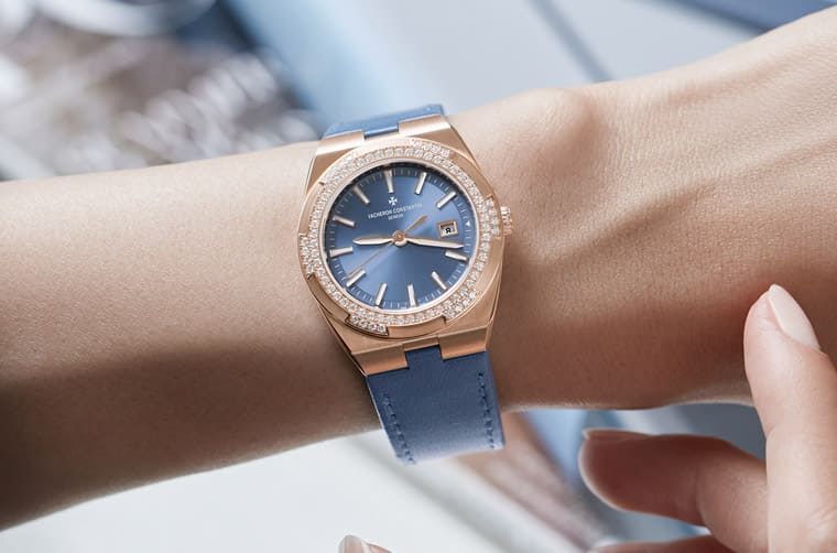 Overseas石英女表特有「晴山藍(lán)」面盤(pán)江詩(shī)丹頓專(zhuān)為這個(gè)國(guó)家限量打造