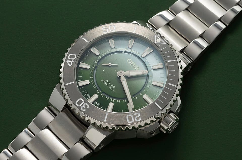 ORIS二度與瓦登海共同秘書處合作發(fā)行Aquis聯(lián)名潛水表面盤和表背設計都有故事