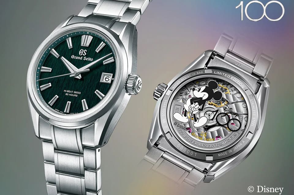 GRAND SEIKO推出迪士尼100周年紀念表限量數(shù)、發(fā)售方式、價格總整理