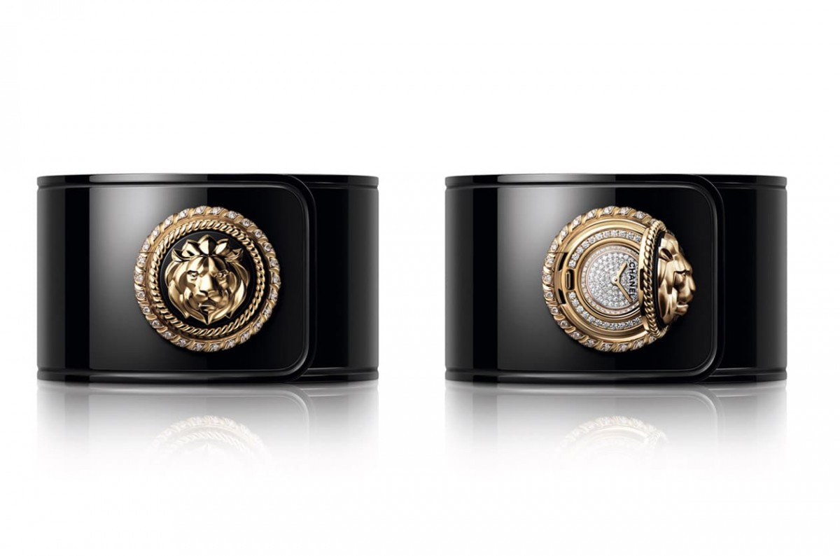 權(quán)威與力量的極致工藝香奈兒Mademoiselle Privé獅子鈕扣腕表系列