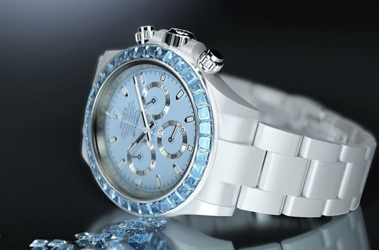 「白陶瓷配海水藍(lán)寶石」勞力士Daytona看了讓人垂涎欲滴