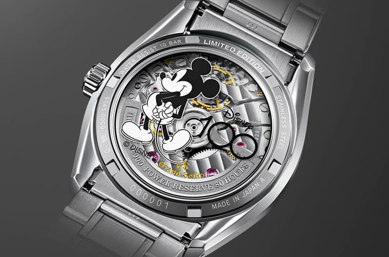 GRAND SEIKO推出迪士尼100周年紀念表限量數(shù)、發(fā)售方式、價格總整理